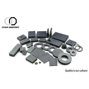 Buy cheap High Reliability Ferrite Bar Magnets Block Ring Shape Customization Available from wholesalers