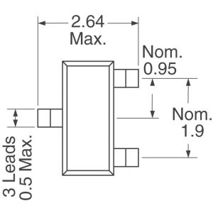 Buy cheap ZXMP6A13FTA 60V P-CHANNEL ENHANCEMENT MODE MOSFET low power mosfet from wholesalers