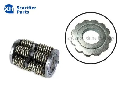 Quality Standard 5PT/6PT/8PT/12PT Scarifier Cutter with HRC 46-55 Hardness and 56.6 mm Outer Diameter for Concrete Scarifiers for sale