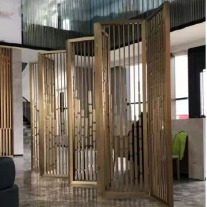 Buy cheap Chinese style metal folding room dividers partitions screen portable from wholesalers