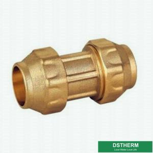 Buy cheap Equal Threaded Coupling Screw PE Fittings Brass  PE Compression Fittings Pex Fittings For Pex Aluminum PE Pipe product