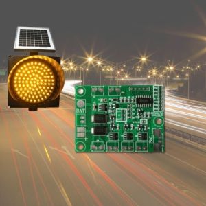 Buy cheap Polycarbonate LED Solar Traffic Yellow Flashing Light pcb pcba from wholesalers
