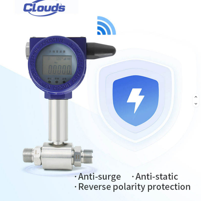 High-Accuracy Blue 4G Differential Pressure Transmitter with 316L Construction