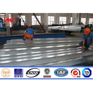 Buy cheap Customize Double Cross Arms Steel Transmission Poles Multisided 20 M from wholesalers