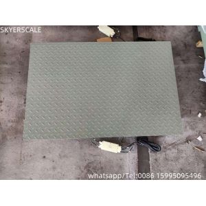 Buy cheap Mild Steel 0.8mx1.2m Platform 3Ton Heavy Duty Weighing Scale Industrial Floor Scale from wholesalers