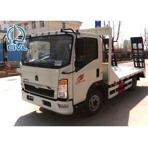Buy cheap New Wrecker Tow Truck Sinotruk HOWO QL1070 Light Flatbed Truck 4x2 8 Tons engine product