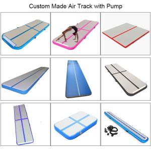 Buy cheap 15cm Thickness Inflatable Gymnastics Mat Jump Gym Landing Air Track from wholesalers