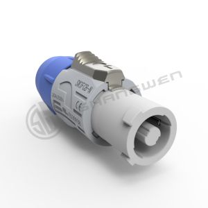Buy cheap Ip44 Indoor Lockable Triple Core 250V AC Connector Female and Male Powercon Connector from wholesalers