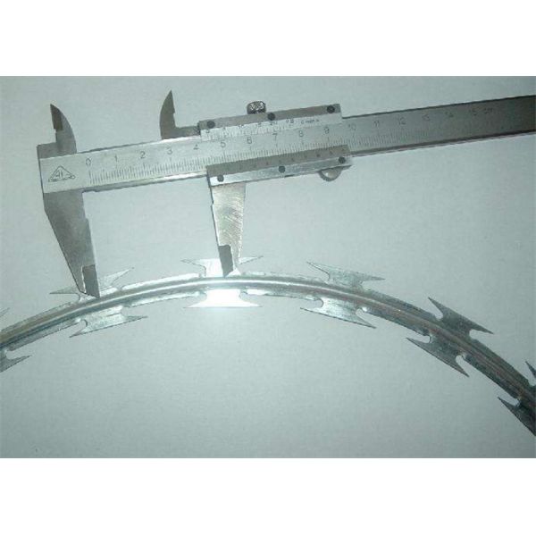 Quality Galvanized Security Barbed Wire With Blades Stainless Steel Razor Type ,razor wire fence/ razor wire mesh for sale