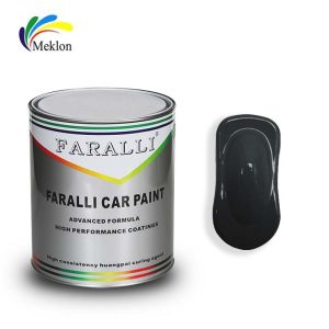 Buy cheap Oil Based Acrylic Car Paint Top Coat 2K Pure Black Mildewproof from wholesalers