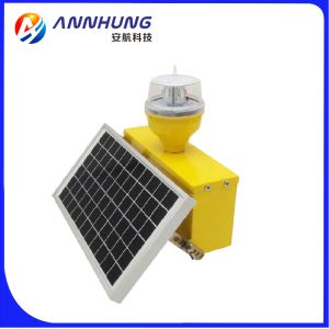 Buy cheap 12V Solar Aviation Obstruction Light with 360 Horizontal Output and 10 Years Plus Life Expectancy from wholesalers
