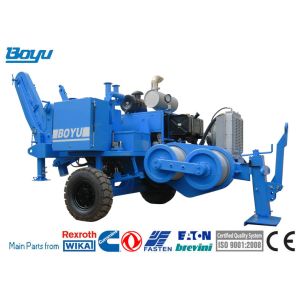 Buy cheap Cummins Engine Overhead Line Stringing Equipment Max Intermittent Pull 40kn product