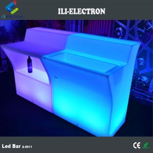 Buy cheap Rechargeable plastic portable led bar table from wholesalers