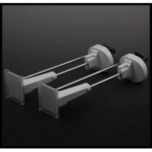 COMER Retail shop cardboard security stop lock slatwall hooks for cellphone