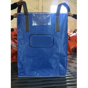 Buy cheap Blue Sift - Proofing Big Bag FIBC PP Woven Circular Jumbo Bags With Square Bottom from wholesalers