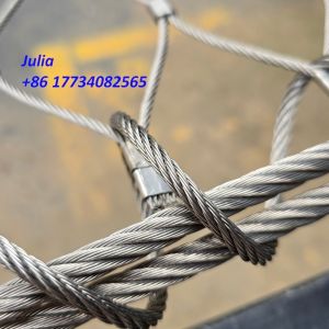 Buy cheap Protection Anti Drone Netting Stainless Steel Ferrule Rope Mesh from wholesalers