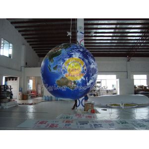 Buy cheap 1.5m Giant Full Digital Printed Earth Balloons Globe with Good Elastic for Sporting events from wholesalers