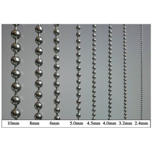 Sparkling Stainless Steel Ball Chain Curtain Bead Curtain For Shower Room