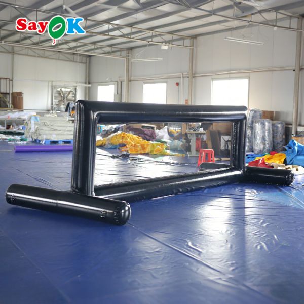 Pvc Inflatable Volleyball Court Pool Inflatable Water Volleyball Court for Outdoor Water Games
