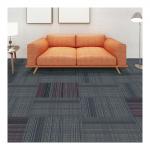 Buy cheap Plaid And Stripe Element Nylon Carpet Tiles With PVC Backing For School from wholesalers