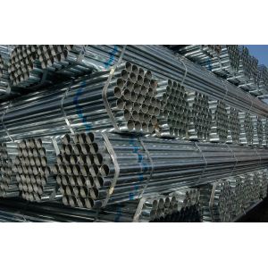 Buy cheap galvanized steel pipe BS1387-1985 with NPT thread product