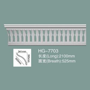 Buy cheap Foam Skirting Polyurethane Crown Moulding HG-7703 from wholesalers