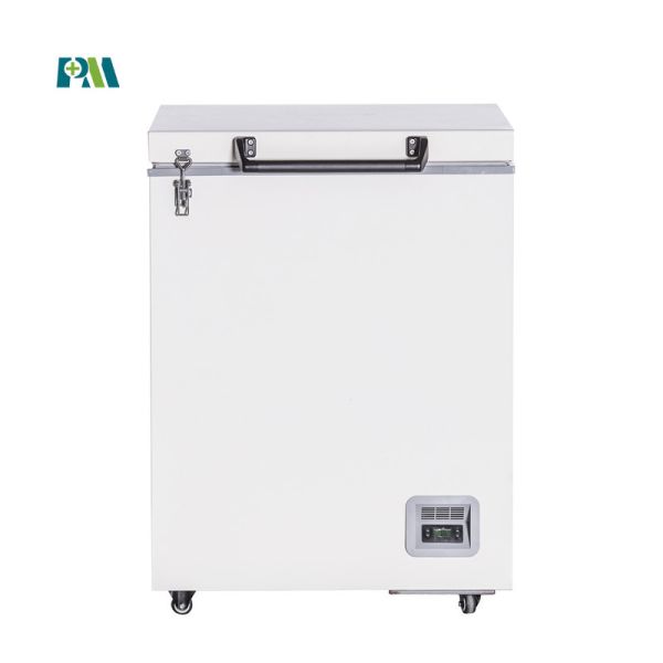 Quality Minus 60 Degree Mini Portable Energy Saving Cryogenic Chest Freezer with Foaming Door for sale