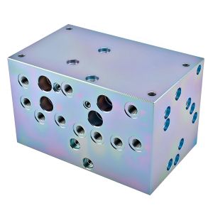 Buy cheap High Precision CNC Machined Hydraulic Manifold Block with ISO 9001:2015 Certification and 100% Hydraulic Function Testing from wholesalers