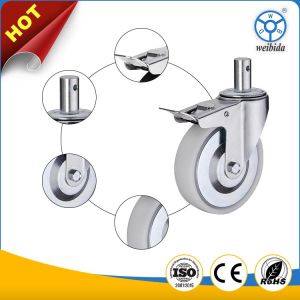 Buy cheap Phenolic Industrial Casters Polyurethane Wheel Type Expandable Stem Mounting 1-4 Inches Wheel Width from wholesalers