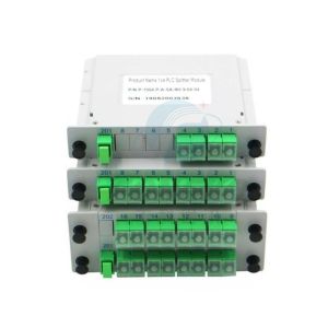 Buy cheap 1*8 1*16 1*32 SC APC Fiber Optic PLC Splitter LGX FTTH Optical PLC Splitter from wholesalers