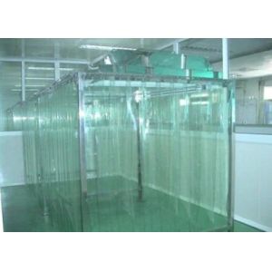 Buy cheap Easy Installation Clean Booth Softwall Clean Room Class 100 Custom Size from wholesalers