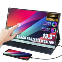 Buy cheap 13.3 inch Portable Touchscreen Laptop Monitor 1080P Gaming Dual Type-c for PS5 product