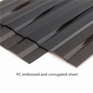 Multi Wall Polycarbonate Embossed Sheet 16mm 6m