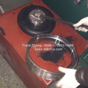 Buy cheap Adjustable Pressure Settings Powder Solid Tire Rubber Vulcanizing Press Machine from wholesalers