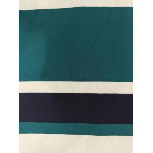 Environmentally Friendly And Elastic Durble Comfortable Striped Material Fabric