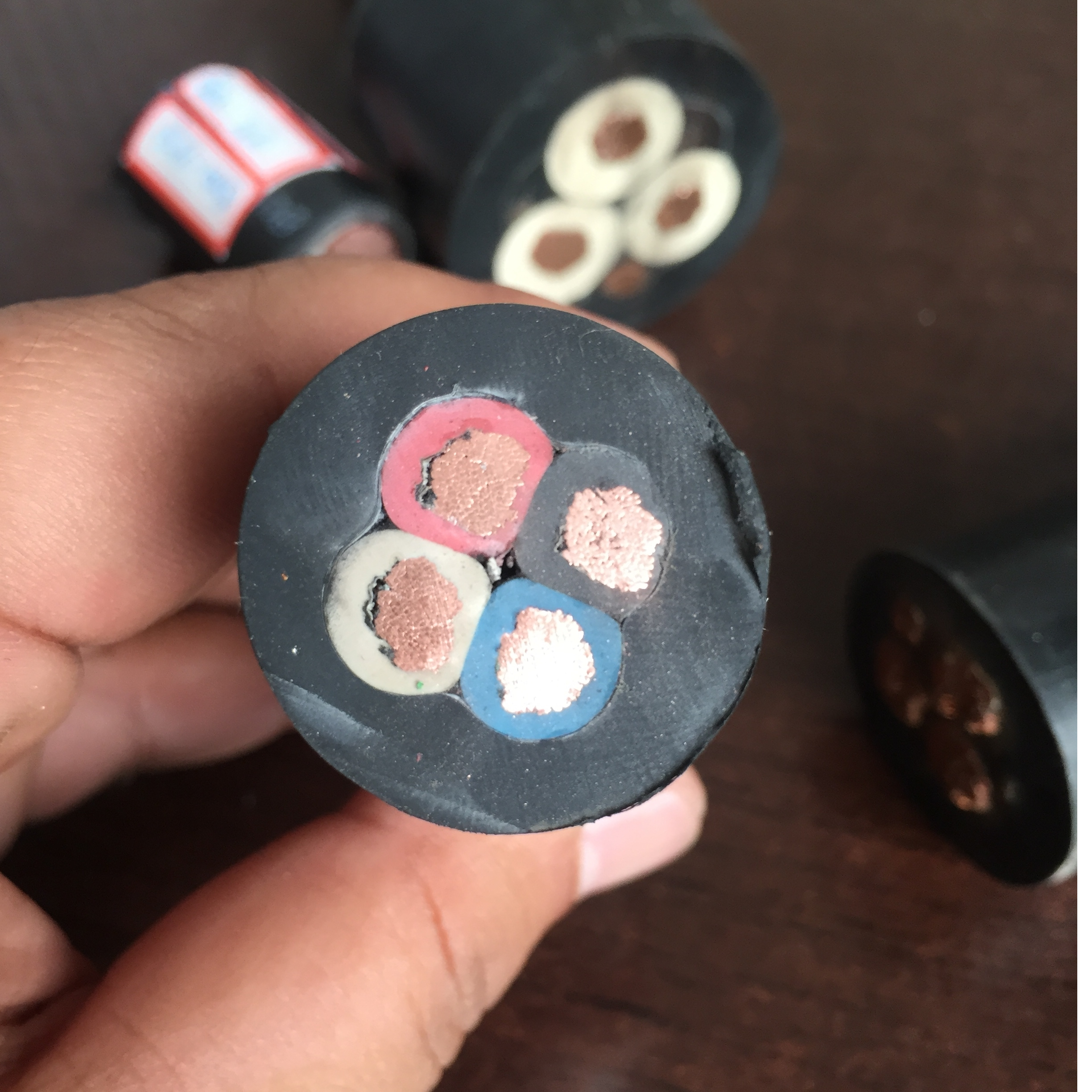 Buy cheap YZ  Flexible Rubber cable300/500V,  450/750V, ECHU Rubber Cable from wholesalers