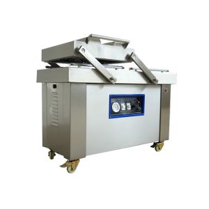 Buy cheap 3KW Chilli Peanut Sandwich Commercial Vacuum Packing Machine 1700*900*970mm from wholesalers