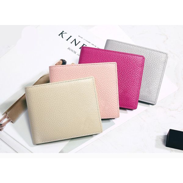 Quality Purse for women short style thin leather 2019 new Korean version of simple lady's wallet students cute small wallet for sale