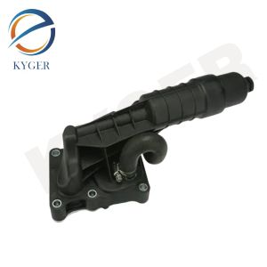 Buy cheap KYGER Engine System Oil Filter Lubrication Cooling Housing A2711801410 271 180 14 10 For Mercedes Benz C-CLASS SLK250 C250 from wholesalers