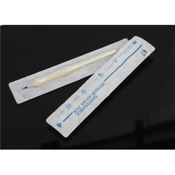 Buy cheap Small Microblading Manual Tool , White Disposable Permanent Makeup Pen from wholesalers