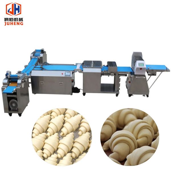 Quality T Strip Croissant Lamination Machine Frozen Raw Croissant Maker for sale