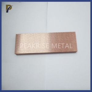 Alloy Copper Tungsten Plate Heating Sheet 2~50mm Thick Tungsten Copper Plate