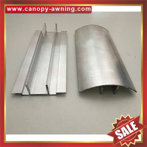 Buy cheap Popular aluminum Buckle Snap Connector profile for pc hollow polycarbonate sheet for sale from wholesalers