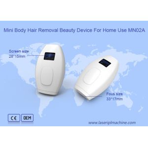 China Mini Body IPL SHR Home Use Beauty Device AC220V White Color CE Certificate on sale