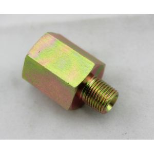 Buy cheap Zinc Plated Yellow Hydraulic NPT Thread Adapters , Hydraulic Tube Compression product