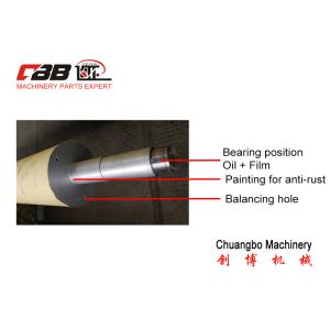 Buy cheap 100kg Round G2.5 Ra 6.3 Dead Shaft Idler Roller from wholesalers