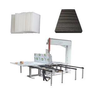 Buy cheap DTLQ-4L Vertical Cutting Machine for EVA and Pearl Cotton with Outside Worktable Size of W2000*H2440mm from wholesalers