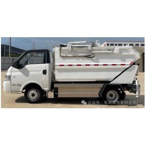 Pure Electric Self-Handling Garbage Truck with Long-Lasting Battery and Rust