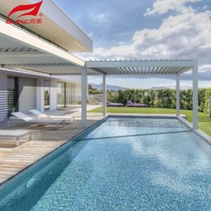 Buy cheap Smart Home Integration Aluminum Pergola Round Rod For Remote Controlled Swimming Pool And Garden from wholesalers