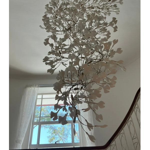 Project Chandelier Living Room Dining Room Lamp Light Luxury Leaf Villa Chandelier